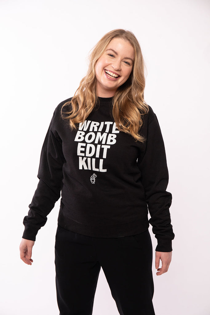 Write & Bomb Crewneck (Black)