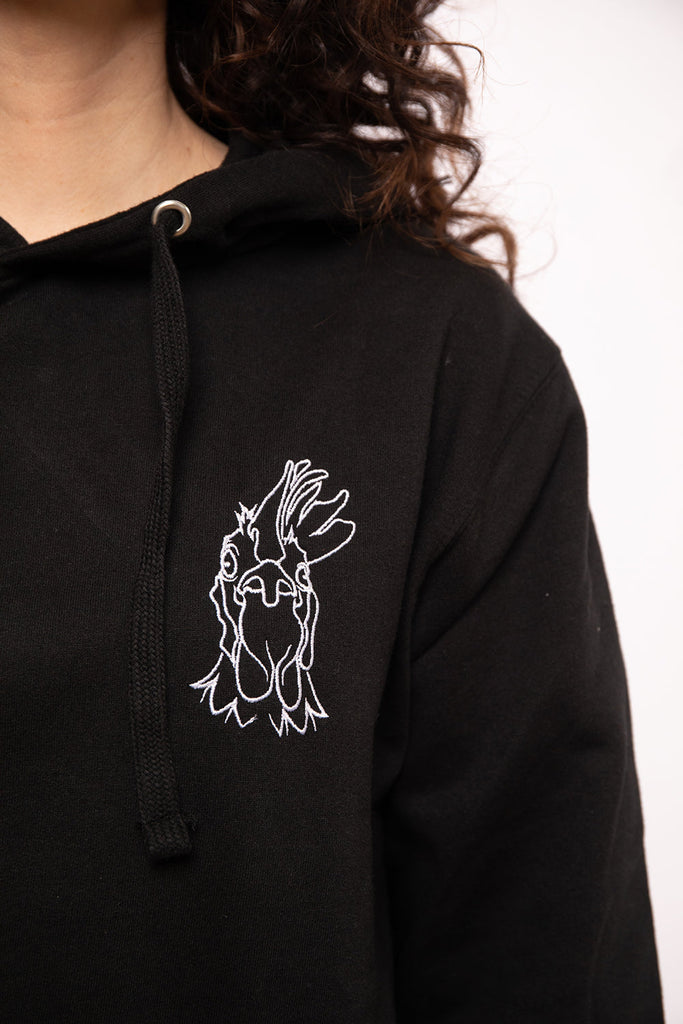 Rooster Classic Hoodie (Black)