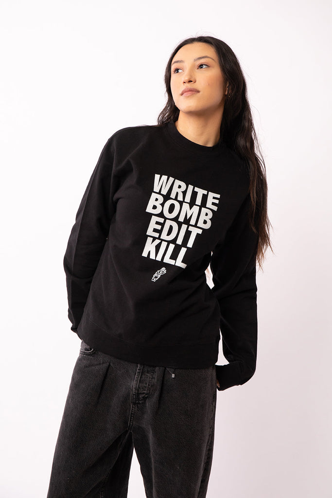Write & Bomb Crewneck (Black)